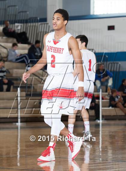 Thumbnail 2 in Cape Henry Collegiate vs. Newark Tech (Battle by the Bay) photogallery.