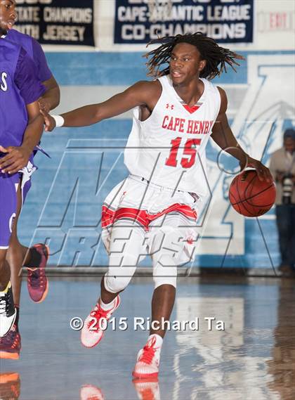 Thumbnail 1 in Cape Henry Collegiate vs. Newark Tech (Battle by the Bay) photogallery.