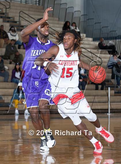 Thumbnail 2 in Cape Henry Collegiate vs. Newark Tech (Battle by the Bay) photogallery.