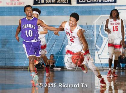 Thumbnail 3 in Cape Henry Collegiate vs. Newark Tech (Battle by the Bay) photogallery.