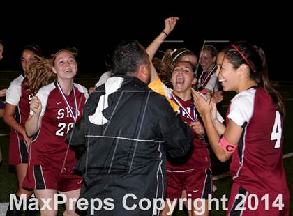 Thumbnail 1 in Sacred Heart Prep vs. Menlo (CIF CCS D3 Final) photogallery.