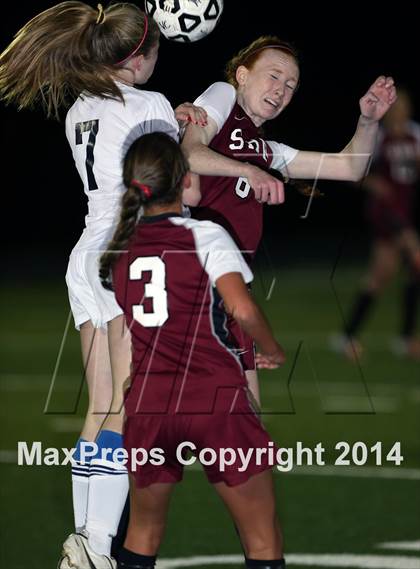 Thumbnail 3 in Sacred Heart Prep vs. Menlo (CIF CCS D3 Final) photogallery.