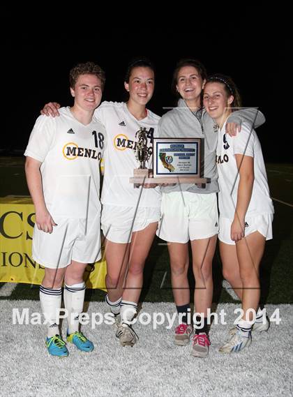 Thumbnail 3 in Sacred Heart Prep vs. Menlo (CIF CCS D3 Final) photogallery.