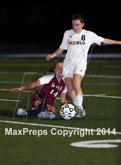 Thumbnail 1 in Sacred Heart Prep vs. Menlo (CIF CCS D3 Final) photogallery.