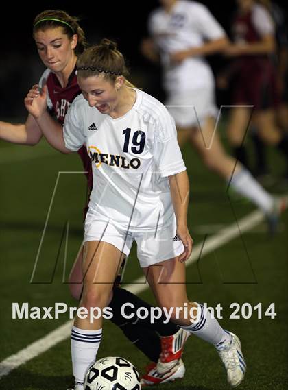 Thumbnail 1 in Sacred Heart Prep vs. Menlo (CIF CCS D3 Final) photogallery.