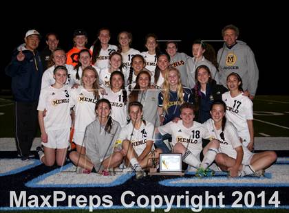 Thumbnail 1 in Sacred Heart Prep vs. Menlo (CIF CCS D3 Final) photogallery.
