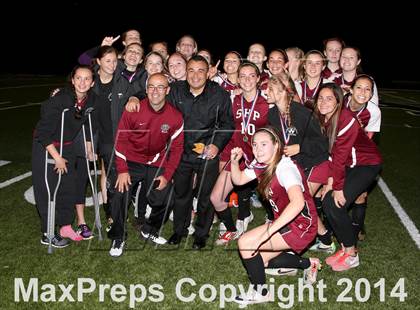 Thumbnail 3 in Sacred Heart Prep vs. Menlo (CIF CCS D3 Final) photogallery.