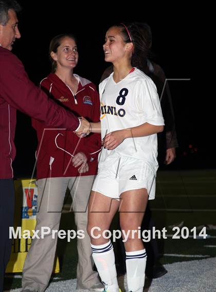 Thumbnail 2 in Sacred Heart Prep vs. Menlo (CIF CCS D3 Final) photogallery.