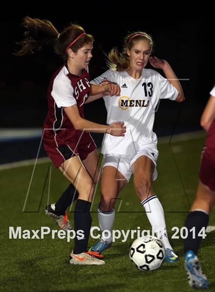 Thumbnail 1 in Sacred Heart Prep vs. Menlo (CIF CCS D3 Final) photogallery.