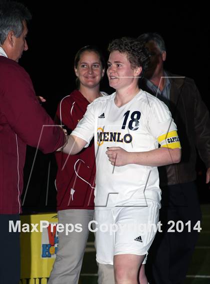 Thumbnail 2 in Sacred Heart Prep vs. Menlo (CIF CCS D3 Final) photogallery.