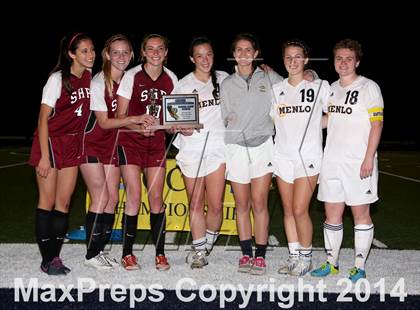 Thumbnail 3 in Sacred Heart Prep vs. Menlo (CIF CCS D3 Final) photogallery.