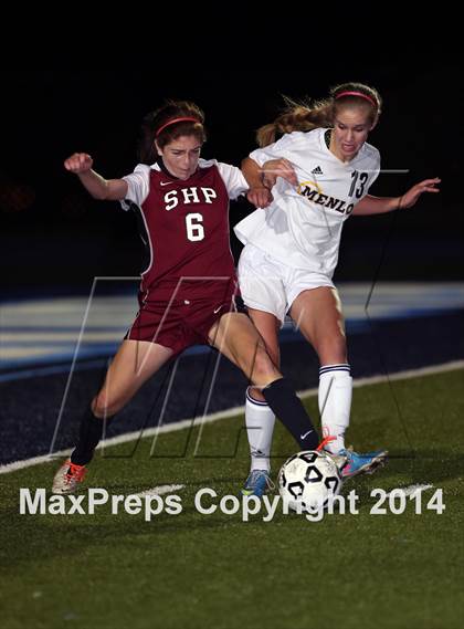 Thumbnail 3 in Sacred Heart Prep vs. Menlo (CIF CCS D3 Final) photogallery.