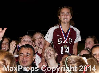 Thumbnail 2 in Sacred Heart Prep vs. Menlo (CIF CCS D3 Final) photogallery.