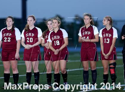 Thumbnail 3 in Sacred Heart Prep vs. Menlo (CIF CCS D3 Final) photogallery.