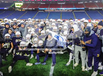 Thumbnail 1 in Xaverian Brothers vs Needham (MIAA Division 1 Final) photogallery.
