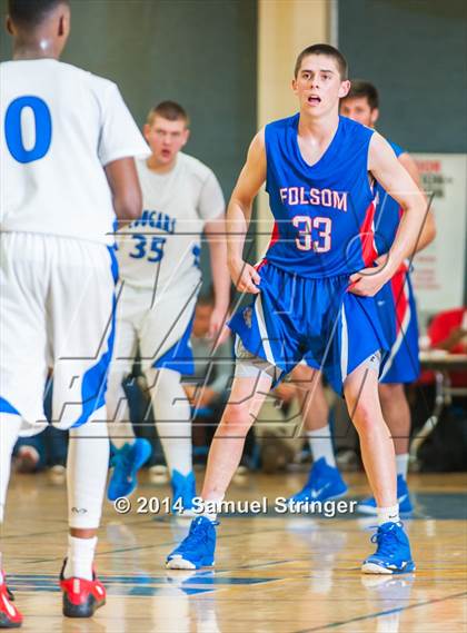 Thumbnail 3 in Folsom @ Newark Memorial (Prep2Prep Tip-Off Classic) photogallery.