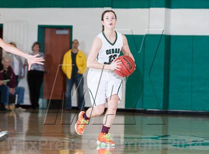 Thumbnail 3 in Cedar Creek vs Central Regional (War vs the Shore) photogallery.