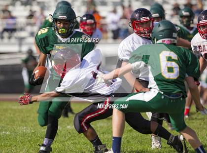 Thumbnail 3 in Patchogue-Medford vs Floyd JV photogallery.