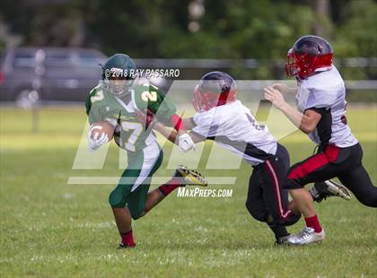 Thumbnail 3 in Patchogue-Medford vs Floyd JV photogallery.