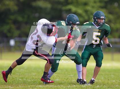 Thumbnail 3 in Patchogue-Medford vs Floyd JV photogallery.
