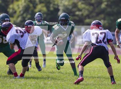 Thumbnail 2 in Patchogue-Medford vs Floyd JV photogallery.