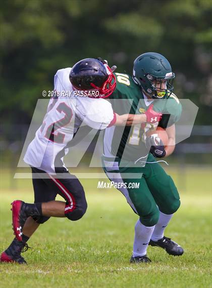 Thumbnail 2 in Patchogue-Medford vs Floyd JV photogallery.