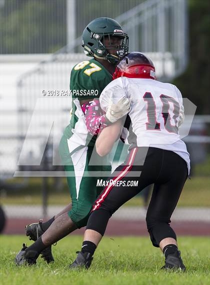 Thumbnail 2 in Patchogue-Medford vs Floyd JV photogallery.