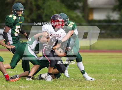 Thumbnail 3 in Patchogue-Medford vs Floyd JV photogallery.
