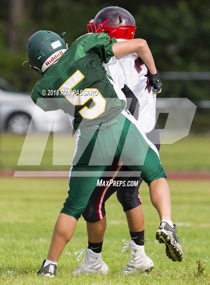 Thumbnail 2 in Patchogue-Medford vs Floyd JV photogallery.