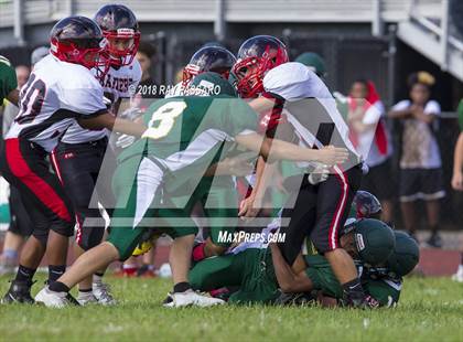 Thumbnail 2 in Patchogue-Medford vs Floyd JV photogallery.