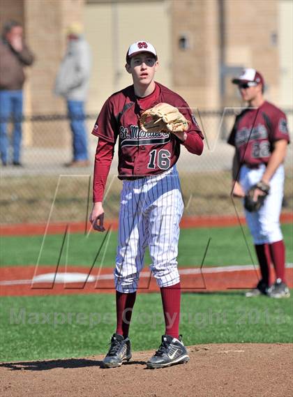 Thumbnail 1 in John Paul II vs St. Michaels (Texas Private School Classic) photogallery.