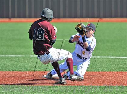 Thumbnail 1 in John Paul II vs St. Michaels (Texas Private School Classic) photogallery.