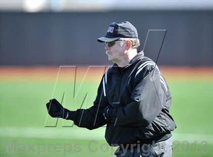Thumbnail 1 in John Paul II vs St. Michaels (Texas Private School Classic) photogallery.