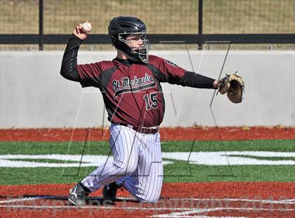Thumbnail 2 in John Paul II vs St. Michaels (Texas Private School Classic) photogallery.