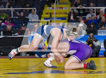 Thumbnail 2 in NYSPHSAA D1 Wrestling Championships (Finals 170 - 285 lbs) photogallery.