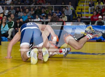 Thumbnail 1 in NYSPHSAA D1 Wrestling Championships (Finals 170 - 285 lbs) photogallery.
