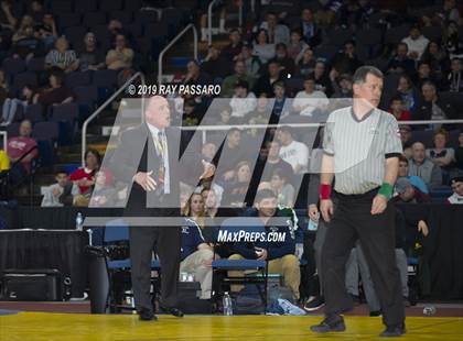 Thumbnail 3 in NYSPHSAA D1 Wrestling Championships (Finals 170 - 285 lbs) photogallery.