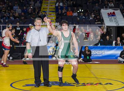 Thumbnail 2 in NYSPHSAA D1 Wrestling Championships (Finals 170 - 285 lbs) photogallery.