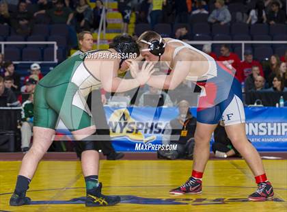 Thumbnail 1 in NYSPHSAA D1 Wrestling Championships (Finals 170 - 285 lbs) photogallery.