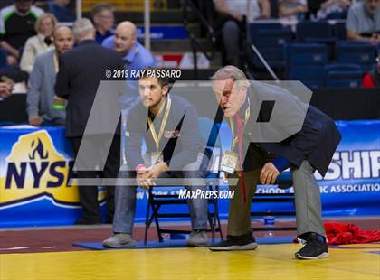 Thumbnail 2 in NYSPHSAA D1 Wrestling Championships (Finals 170 - 285 lbs) photogallery.