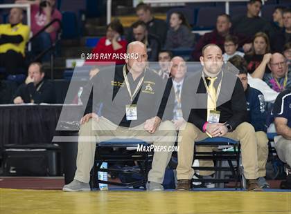 Thumbnail 2 in NYSPHSAA D1 Wrestling Championships (Finals 170 - 285 lbs) photogallery.