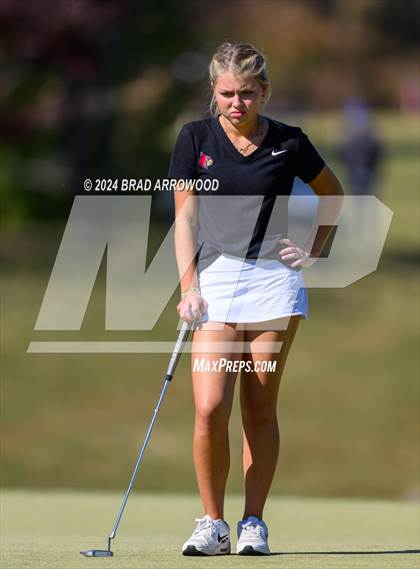 Thumbnail 1 in NCHSAA 1A/2A Girls Golf Finals (Day 2) photogallery.