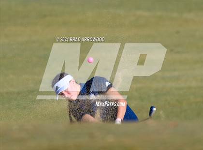 Thumbnail 3 in NCHSAA 1A/2A Girls Golf Finals (Day 2) photogallery.