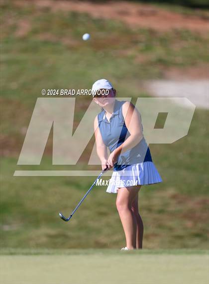 Thumbnail 3 in NCHSAA 1A/2A Girls Golf Finals (Day 2) photogallery.