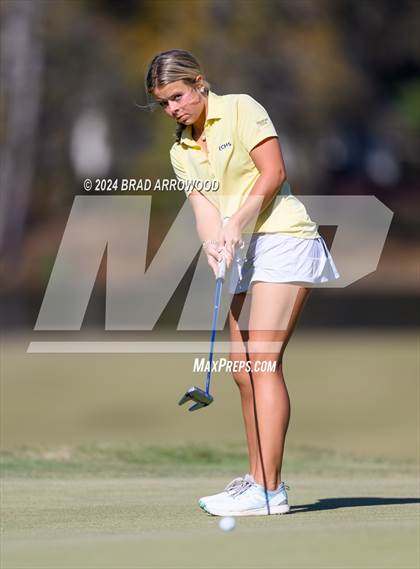 Thumbnail 2 in NCHSAA 1A/2A Girls Golf Finals (Day 2) photogallery.