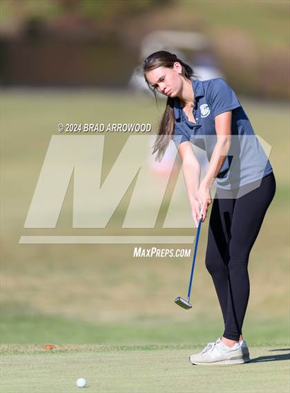 Thumbnail 3 in NCHSAA 1A/2A Girls Golf Finals (Day 2) photogallery.