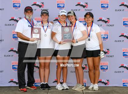 Thumbnail 3 in NCHSAA 1A/2A Girls Golf Finals (Day 2) photogallery.