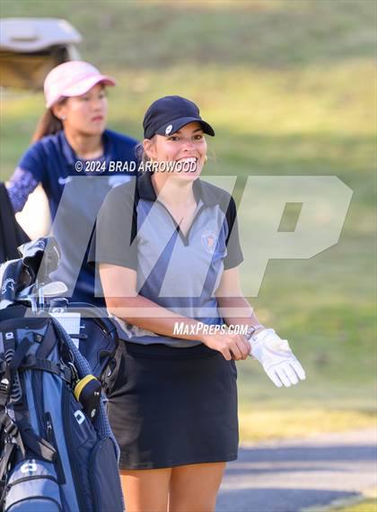 Thumbnail 1 in NCHSAA 1A/2A Girls Golf Finals (Day 2) photogallery.