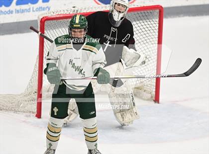 Thumbnail 2 in Prout vs. Bishop Hendricken (RIIL D1 Final) photogallery.