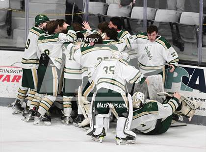 Thumbnail 3 in Prout vs. Bishop Hendricken (RIIL D1 Final) photogallery.